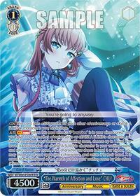 "The Warmth of Affection and Love" CHU (BDR)
