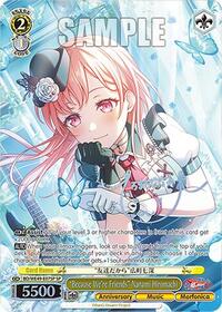 "Because We're Friends" Nanami Hiromachi (SP) - Weiss Schwarz BanG Dream! 10th Anniversary! Premium Booster trading card