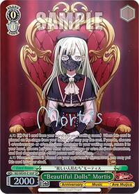 "Beautiful Dolls" Mortis (SP) - Weiss Schwarz BanG Dream! 10th Anniversary! Premium Booster trading card