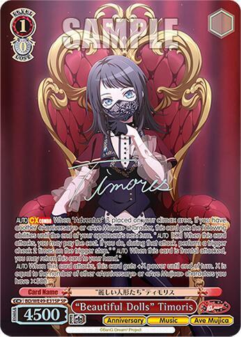 "Beautiful Dolls" Timoris (SP) card