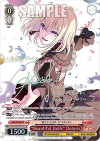 "Beautiful Dolls" Doloris (SSP) - Weiss Schwarz BanG Dream! 10th Anniversary! Premium Booster trading card