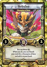 Nebuleo - Champion of Ares - Elestrals Organized Play Series 5 trading card