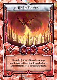 Up in Flames - Elestrals Organized Play Series 5 trading card