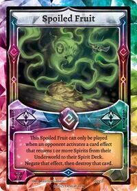 Spoiled Fruit - Elestrals Organized Play Series 5 trading card