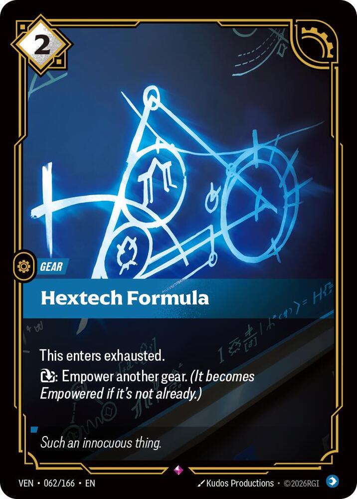 Hextech Formula 062/166 card