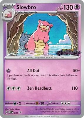Slowbro - 083 (Pitch Black Stamped) — MEP Black Star Promos #083