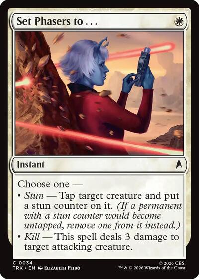 Set Phasers to . . .