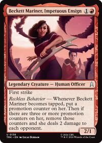 Beckett Mariner, Impetuous Ensign - Magic: The Gathering Star Trek trading card
