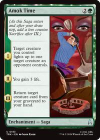 Amok Time - Magic: The Gathering Star Trek trading card