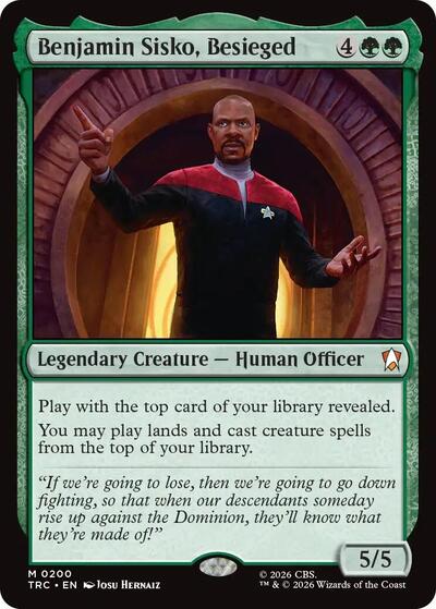 Benjamin Sisko, Besieged
