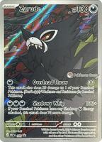 pokemon zarude card TCG (Japanese) - V Full Art Holographic 077/076 shuffle your deck Pokemon 2021 S8b VMAX Climax