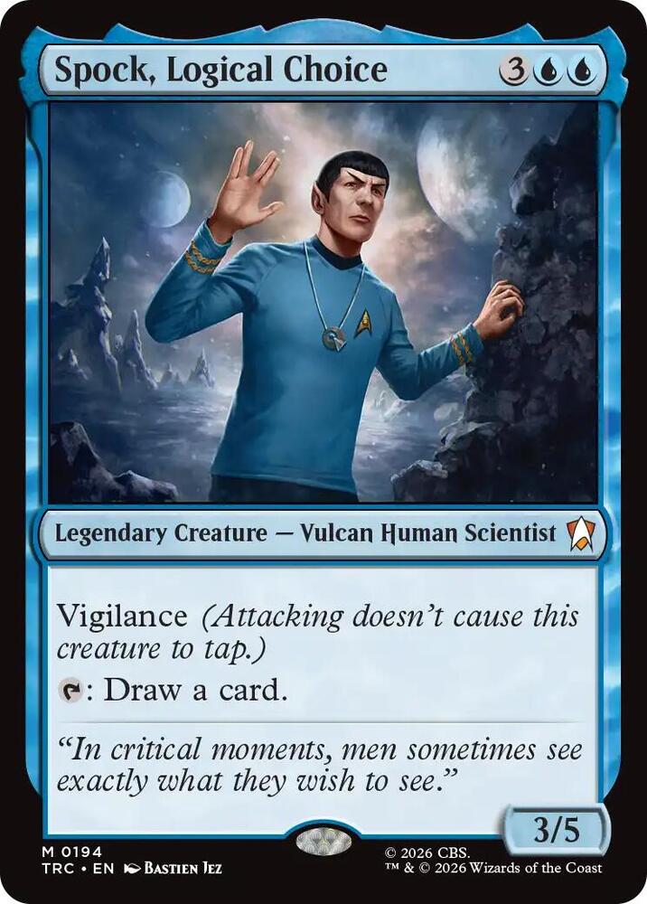 Spock, Logical Choice 194 card