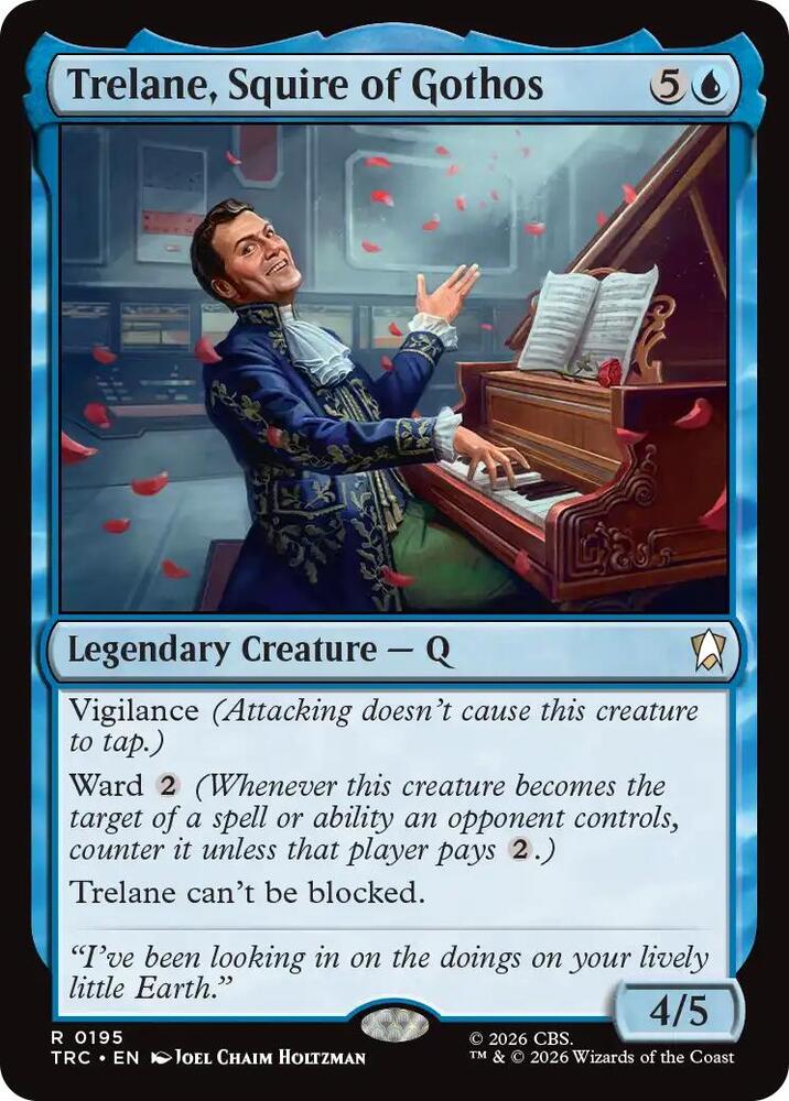 Trelane, Squire of Gothos 195 card