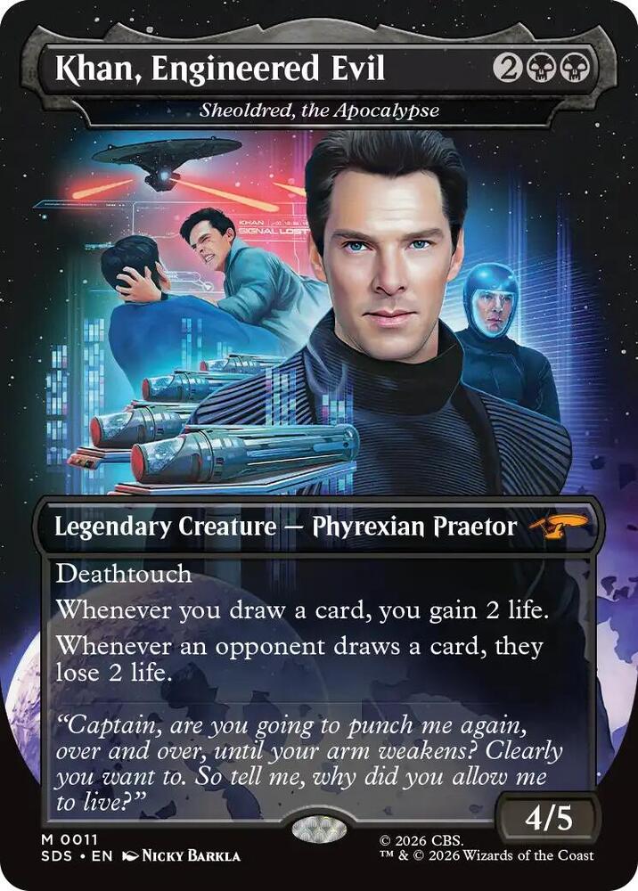 Khan, Engineered Evil 11 card
