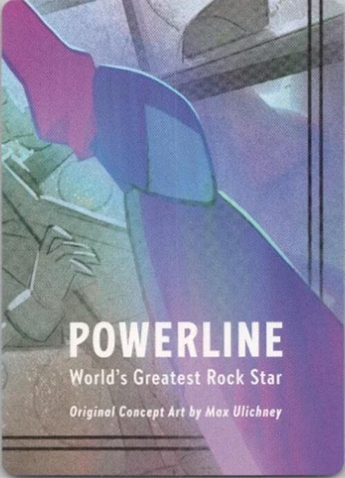 Powerline - World's Greatest Rock Star Puzzle Insert (Bottom Right