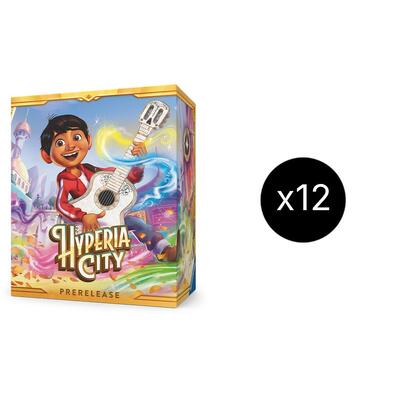Disney Lorcana: Hyperia City Prerelease Box Case, Hyperia City (Set 14)