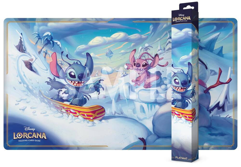 Disney Lorcana: Stitch - Carefree Snowboarder Playmat
