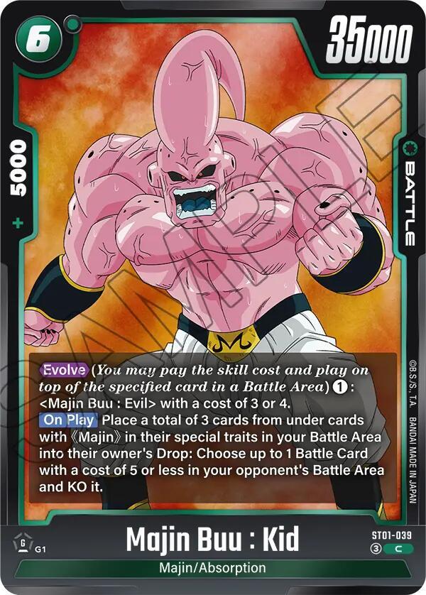 Majin Buu : Kid