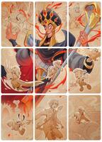 【中古】 奇術師カーターの華麗なるフィナーレ（下） Reign of Jafar Puzzle Insert (Set of 9) (Version 2 of 2) - Reign