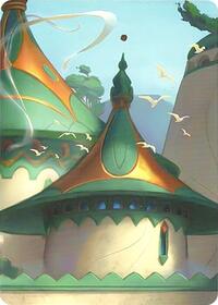 Archazia's Island Puzzle Insert (Version 1 of 2) (Middle Left) - Disney Lorcana Archazia's Island trading card