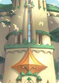 Archazia's Island Puzzle Insert (Version 1 of 2) (Middle Center) - Disney Lorcana Archazia's Island trading card