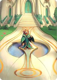 Archazia's Island Puzzle Insert (Version 1 of 2) (Bottom Middle) - Disney Lorcana Archazia's Island trading card