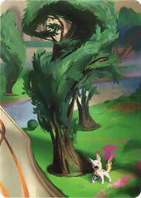Archazia's Island Puzzle Insert (Version 1 of 2) (Bottom Right) - Disney Lorcana Archazia's Island trading card