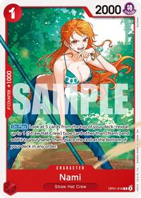 Nami - One Piece Card Game Starter Deck 31: RED Monkey.D.Luffy trading card