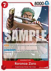Roronoa Zoro - One Piece Card Game Starter Deck 31: RED Monkey.D.Luffy trading card