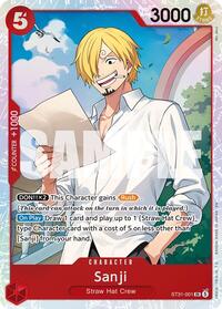Sanji - One Piece Card Game Starter Deck 31: RED Monkey.D.Luffy trading card
