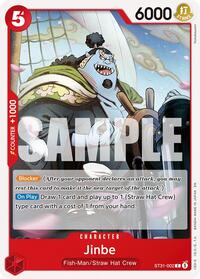Jinbe - One Piece Card Game Starter Deck 31: RED Monkey.D.Luffy trading card