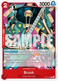Brook - One Piece Card Game Starter Deck 31: RED Monkey.D.Luffy trading card