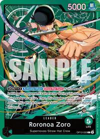 Roronoa Zoro (OP12-020) - One Piece Card Game Starter Deck 32: GREEN Roronoa Zoro trading card