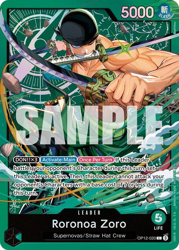 Roronoa Zoro (OP12-020) OP12-020 card