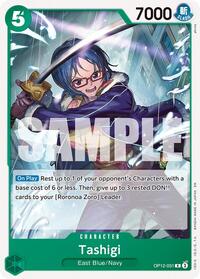 Tashigi - One Piece Card Game Starter Deck 32: GREEN Roronoa Zoro trading card