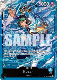 Kuzan (OP12-040) - One Piece Card Game Starter Deck 33: BLUE Kuzan trading card