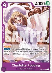 Charlotte Pudding - One Piece Card Game Starter Deck 34: PURPLE Charlotte Katakuri trading card