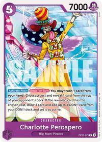 Charlotte Perospero - One Piece Card Game Starter Deck 34: PURPLE Charlotte Katakuri trading card