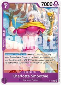 Charlotte Smoothie - One Piece Card Game Starter Deck 34: PURPLE Charlotte Katakuri trading card