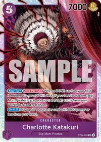 Charlotte Katakuri (ST34-001) - One Piece Card Game Starter Deck 34: PURPLE Charlotte Katakuri trading card