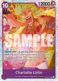Charlotte Linlin - One Piece Card Game Starter Deck 34: PURPLE Charlotte Katakuri trading card