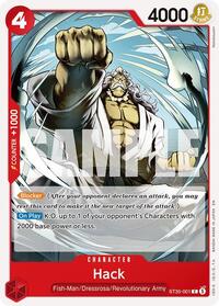 Hack - One Piece Card Game Starter Deck 35: RED/BLACK Sabo trading card