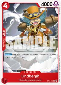 Lindbergh - One Piece Card Game Starter Deck 35: RED/BLACK Sabo trading card