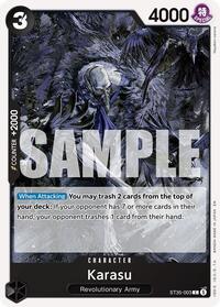 Karasu - One Piece Card Game Starter Deck 35: RED/BLACK Sabo trading card