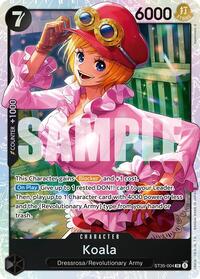 Koala - One Piece Card Game Starter Deck 35: RED/BLACK Sabo trading card