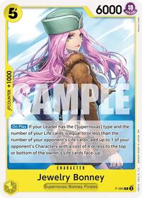 Jewelry Bonney - One Piece Card Game Starter Deck 36: YELLOW Eustass"Captain"Kid trading card