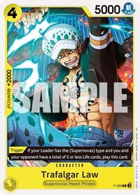 Trafalgar Law - One Piece Card Game Starter Deck 36: YELLOW Eustass"Captain"Kid trading card