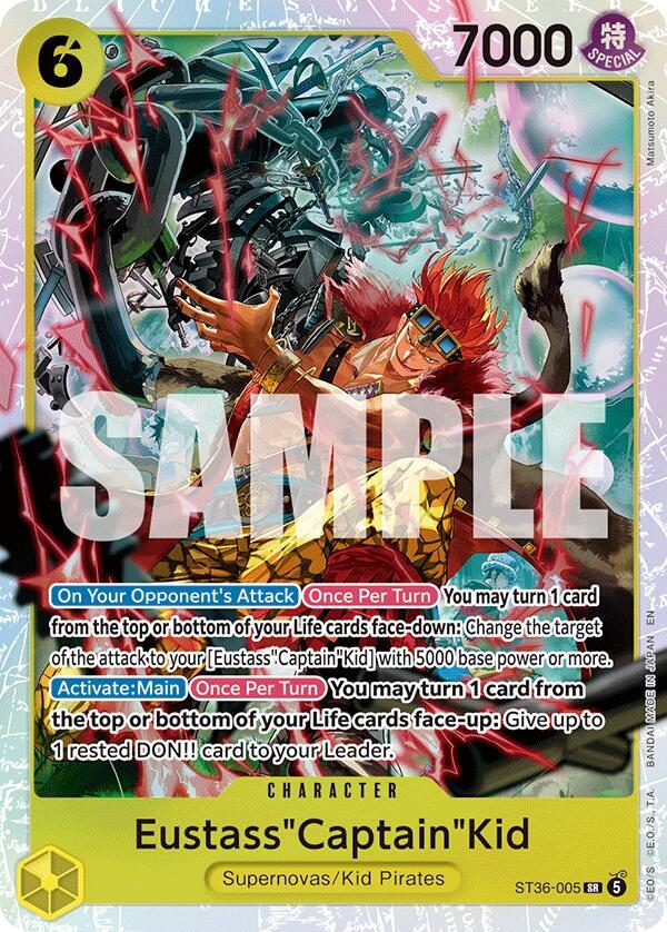 Eustass"Captain"Kid (ST36-005) ST36-005 card