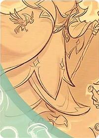 Archazia's Island Puzzle Insert (Version 2 of 2) (Middle Left) - Disney Lorcana Archazia's Island trading card