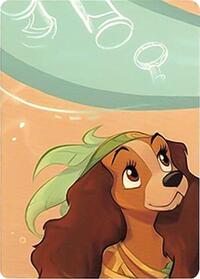 Archazia's Island Puzzle Insert (Version 2 of 2) (Bottom Left) - Disney Lorcana Archazia's Island trading card
